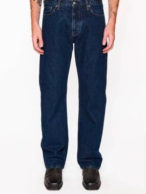 Men's Bootcut Jeans in Dark Indigo